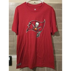 Tampa‎ Bay Buccaneers New Era Shirt Mens Size Medium Combine Red NFL Football